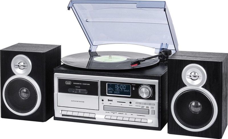 Trevi - 0T107200 TT 1072 - DAB Stereo - Bluetooth - Zwart