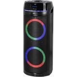 Trevi XFest XF 900 CD draagbare versterkte luidspreker 90 W, cd-speler, USB, micro SD, AUX-IN, Bluetooth, ingebouwde batterij, karaoke, partyluidspreker met microfoon inbegrepen