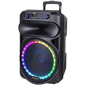 Trevi XF 1560 KB Versterkte Luidspreker 120W, MP3, USB, Micro SD, AUX-IN, Bluetooth, TWS, Karaoke