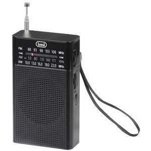 Trevi - RA7F15 - Radio - Zwart - Draagbaar - Analoge Tuner