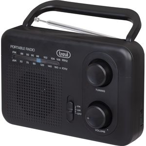 Trevi 0RA7F6400 radio Draagbaar Analoog Zwart