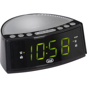 Trevi RC 846 D Digitale wekker Zwart, Zilver