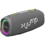 X JUMP XJ 200 Draadloze stereoluidspreker Grijs 90 W
