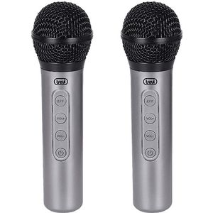 Trevi EM 415 R Zwart, Zilver Karaokemicrofoon