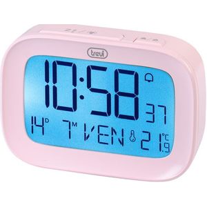 Trevi - SLD 3850 - Digitale Klok - Roze - LED - Batterij