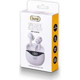 Trevi HMP 12E40 ENC Headset Draadloos In-ear Oproepen/muziek Wit