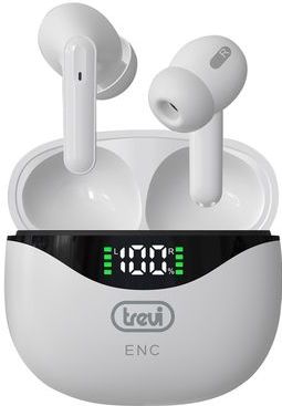 Trevi HMP 12E40 ENC Headset Draadloos In-ear Oproepen/muziek Wit