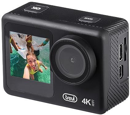 Trevi GO 2552 - Actiecamera - 4K - Dual Display - Waterdicht tot 30m