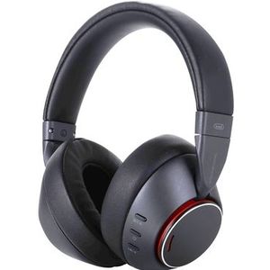 Trevi DJ 12E90 ANC Headset Bedraad en draadloos Hoofdband Oproepen/muziek USB Type-C Zwart