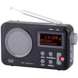 Trevi - DAB 7F80 R - Draagbare Radio - DAB/DAB+ - FM RDS