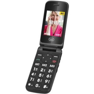 Trevi FLEX PLUS 90 4G (2.40", 4G), Sleutel mobiele telefoon, Zwart