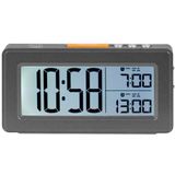 Trevi - SLD 3P40 - Digitale Klok - Grijs Metaal - Groot LCD-Display