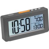 Trevi - SLD 3P40 - Digitale Klok - Grijs Metaal - Groot LCD-Display