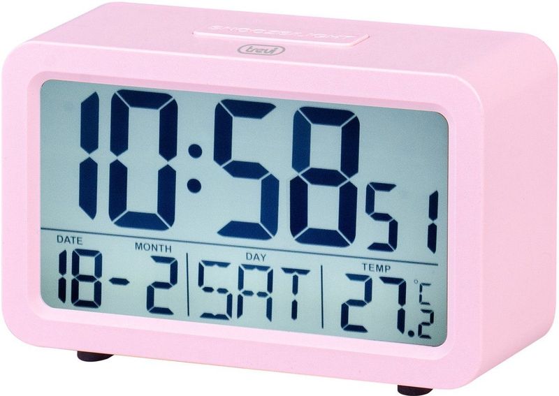 Trevi - SLD 3P60 - Wekkerradio - Wit - LED-Display - Thermometer
