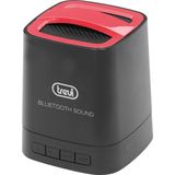 Trevi XP72BT luidspreker in zwart en rood (Oplaadbare batterij), Bluetooth luidspreker, Rood, Zwart