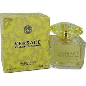 Versace Yellow Diamond Eau de Toilette Exquisite Fragrance for Women 200 ml