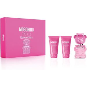 Moschino Toy 2 Bubble Gum Giftset - 50 ml eau de toilette spray + 50 ml showergel + 50 ml bodylotion - cadeauset voor dames