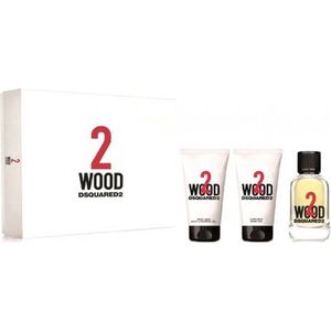 Dsquared2 2Wood set - Eau de toilette 50 ml - Shower gel 50 ml - Body Gel 50 ml