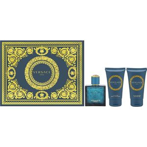 Versace Eros Eau de Toilette 50ml + Shower Gel 50ml + After Shave Balsam 50ml