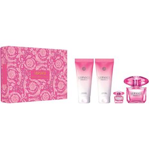Versace Bright Crystal Absolu EDP Geschenkset EDP 90 ml + EDP 5 ml + 100 ml Körperlotion + 100 ml Duschgel