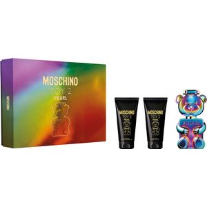 Moschino Toy 2 Pearl Giftset - 50 ml eau de parfum spray + 50 ml showergel + 50 ml bodylotion - cadeauset voor dames