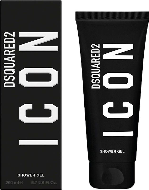 Dsquared2 - ICON - Bad & Douchegel - 200 ml - Zwart