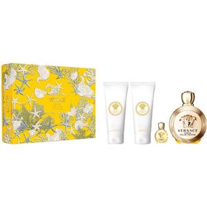 Versace - Eros Pour Femme - Geurset - 100 ml Parfum - 100 ml Douchegel - 100 ml Bodymilk - 5 ml Parfum