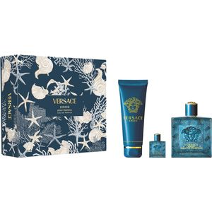 Versace - Eros - Parfum Set - 100 ml + 5 ml + 150 ml