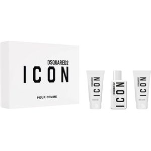 Dsquared2 - Icon Pour Femme - Eau de Parfum 50ml - Shower Gel 50ml - Body Lotion 50ml