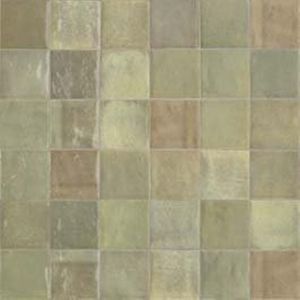 Wandtegel Marazzi Zellige 10x10x1 cm Salvia 0,54 M2