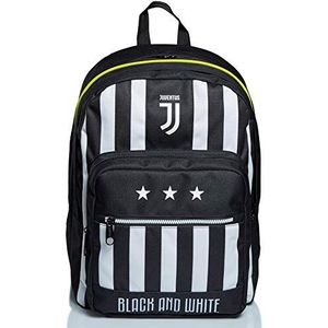 Seven Rugzak Juventus, Best Match, zwart en wit, voor school en vrije tijd, zwart, Taglia Unica, School & Leisure Time, zwart., Taglia unica, School & Leisure Time