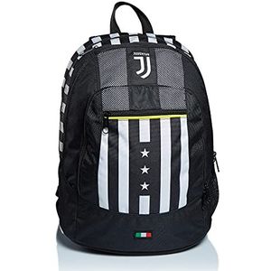 Seven Advanced Juventus-rugzak - Winner Forever+ gadgethorloge - Schoolrugzakken - Wit, zwart - Maxi-capaciteit 28 l