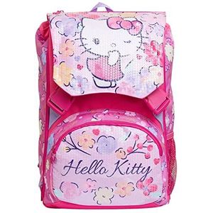 Hello Kitty Hello Kitty rugzak - 28 liter, roze, één maat, roze, Taglia Unica, modern, Roze, Modern