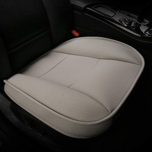 universele autostoelhoezen, superzacht imitatieleer, voor de voorstoelen