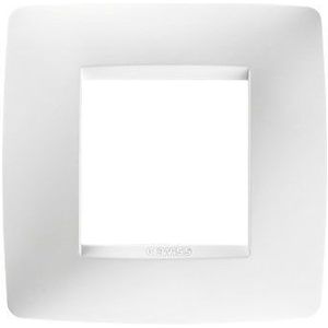 Schupa Weiss GW16129TB ONE-frame 2+2 inzetstukken verticaal melkwit