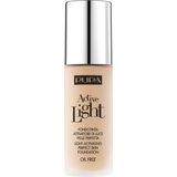 PUPA Foundation Face Make-Up Active Light Light Activating Perfect Skin Foundation 011 Light Beige