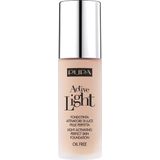PUPA Foundation Face Make-Up Active Light Light Activating Perfect Skin Foundation 020 Nude