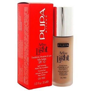 PUPA Milano Complexion Foundation Active Light Foundation SPF 10 No. 030 Natural Beige