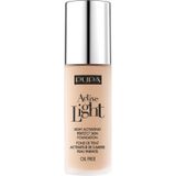 PUPA Milano Complexion Foundation Active Light Foundation SPF 10 No. 003 Dark Ivory