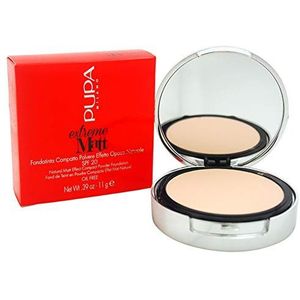 PUPA Milano Complexion Foundation Extreme Matt Powder Foundation SPF 20 No. 010 Porcelain