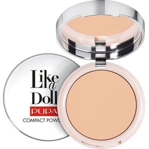 Face Make-Up Like A Doll Nude Skin Compact Powder 003 Natural Beige