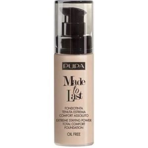 PUPA Foundation Face Make-Up Made to Last Total Comfort Foundation 010 Porcelain