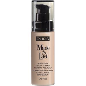 PUPA Foundation Face Make-Up Made to Last Total Comfort Foundation 010 Porcelain