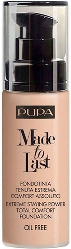 PUPA - Made to Last Foundation - 020 Light Beige - Comfortabele Make-Up