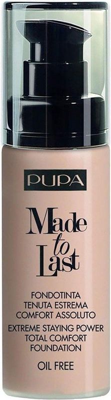 PUPA Foundation Face Make-Up Made to Last Total Comfort Foundation 040 Medium Beige