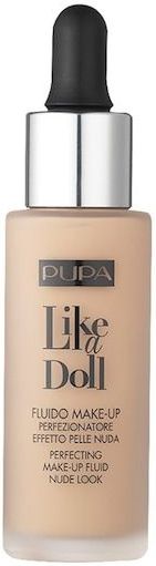 PUPA Foundation Face Make-Up Like A Doll Perfecting Make-Up Fluid 010 Porcelain