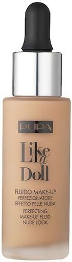 PUPA Foundation Face Make-Up Like A Doll Perfecting Make-Up Fluid 030 Natural Beige