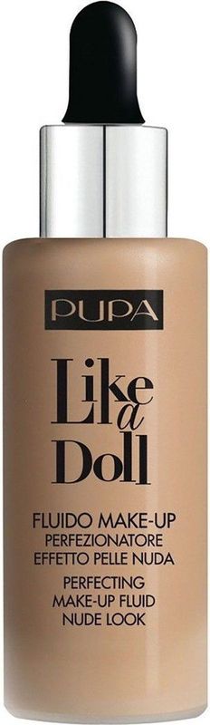 PUPA Foundation Face Make-Up Like A Doll Perfecting Make-Up Fluid 040 Medium Beige