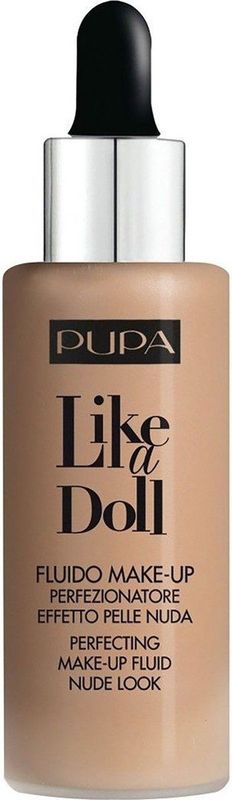 PUPA Milano - Like A Doll Fluid Foundation 30 ml Sand Beige