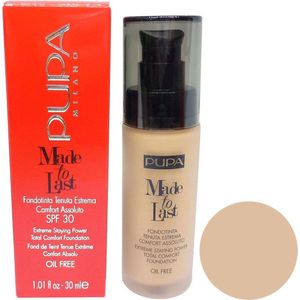 PUPA Milano Complexion Foundation Made To Last Foundation No. 055 Cinnamon beige